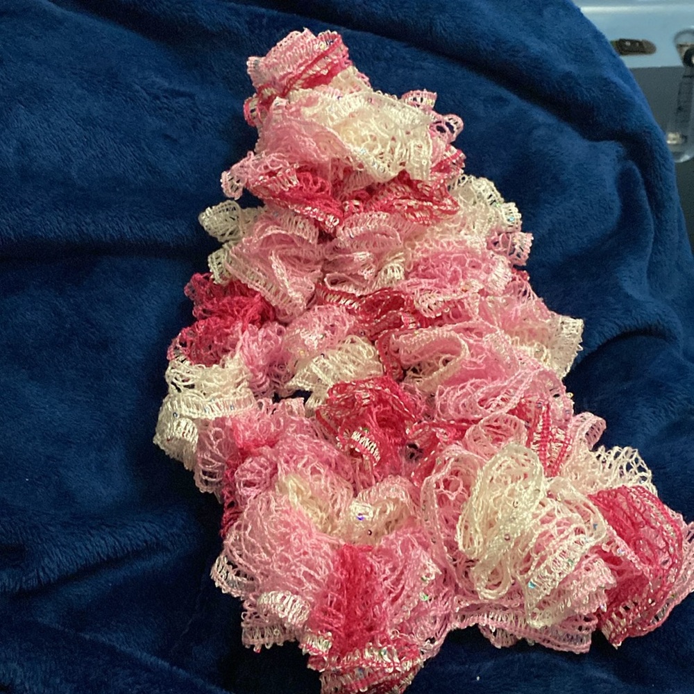 Crochet Sashay scarve approximate measurements 66 inches long - Picture 2 of 5